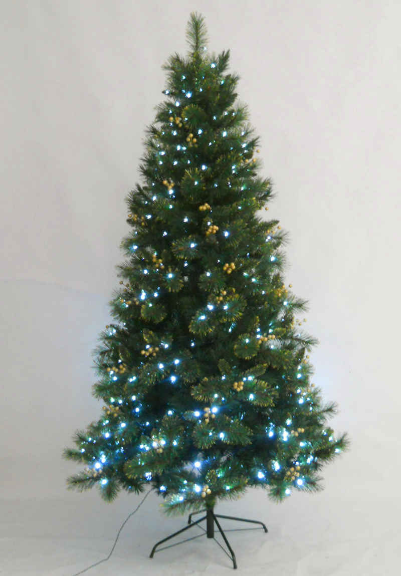 缠灯LED圣诞树
