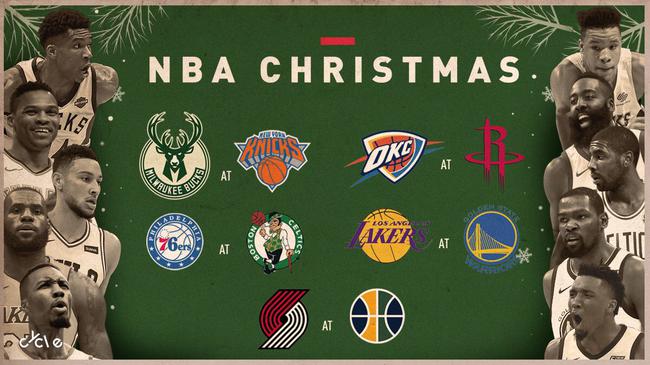 NBA圣诞大战2018
