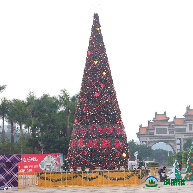 大型商业广场圣诞布置