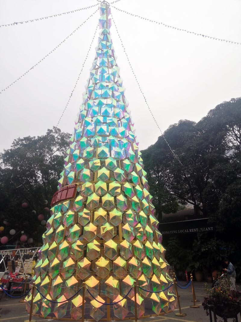 大型创意圣诞树