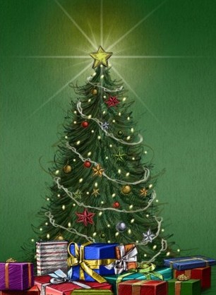 圣诞树顶上为什么要挂一颗大星星