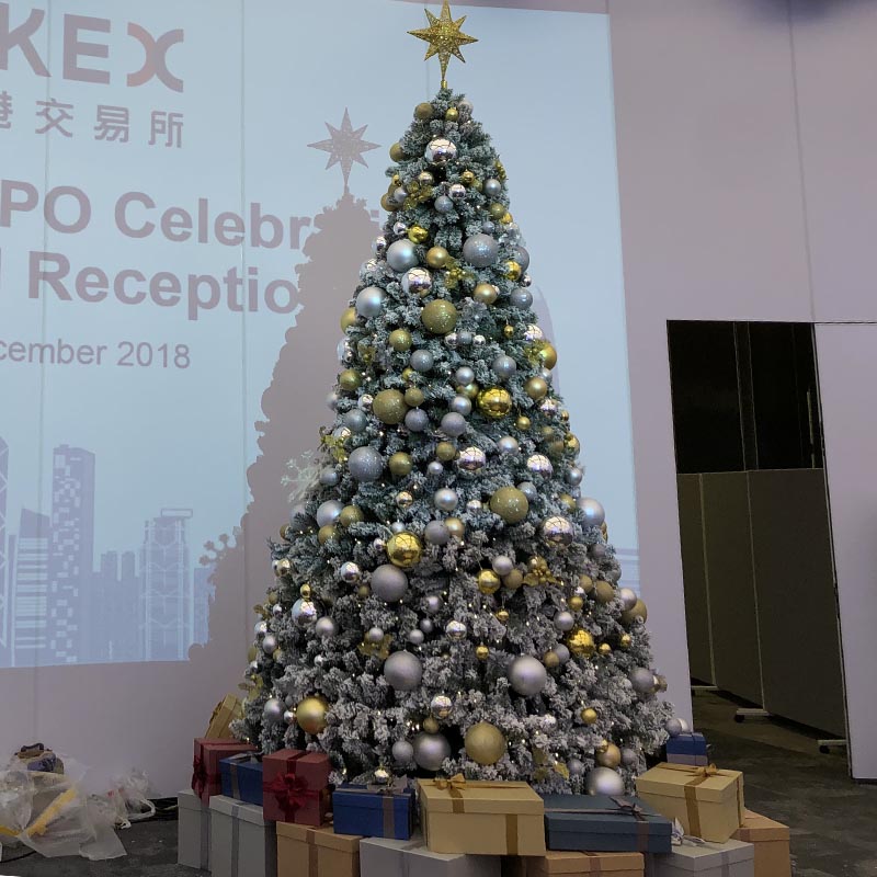 香港4米聖誕樹裝飾