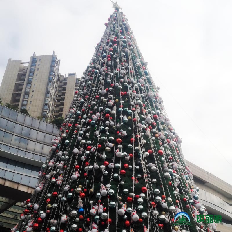 大型酒店圣诞树装饰