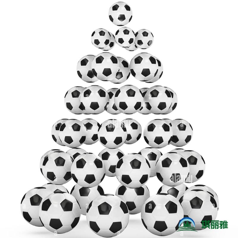 大型足球圣诞树定制